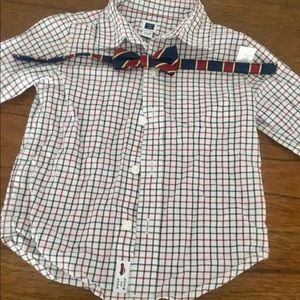 Shirt and bow for toddler boy